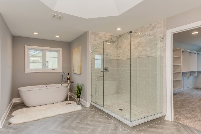 Open Concept Shower